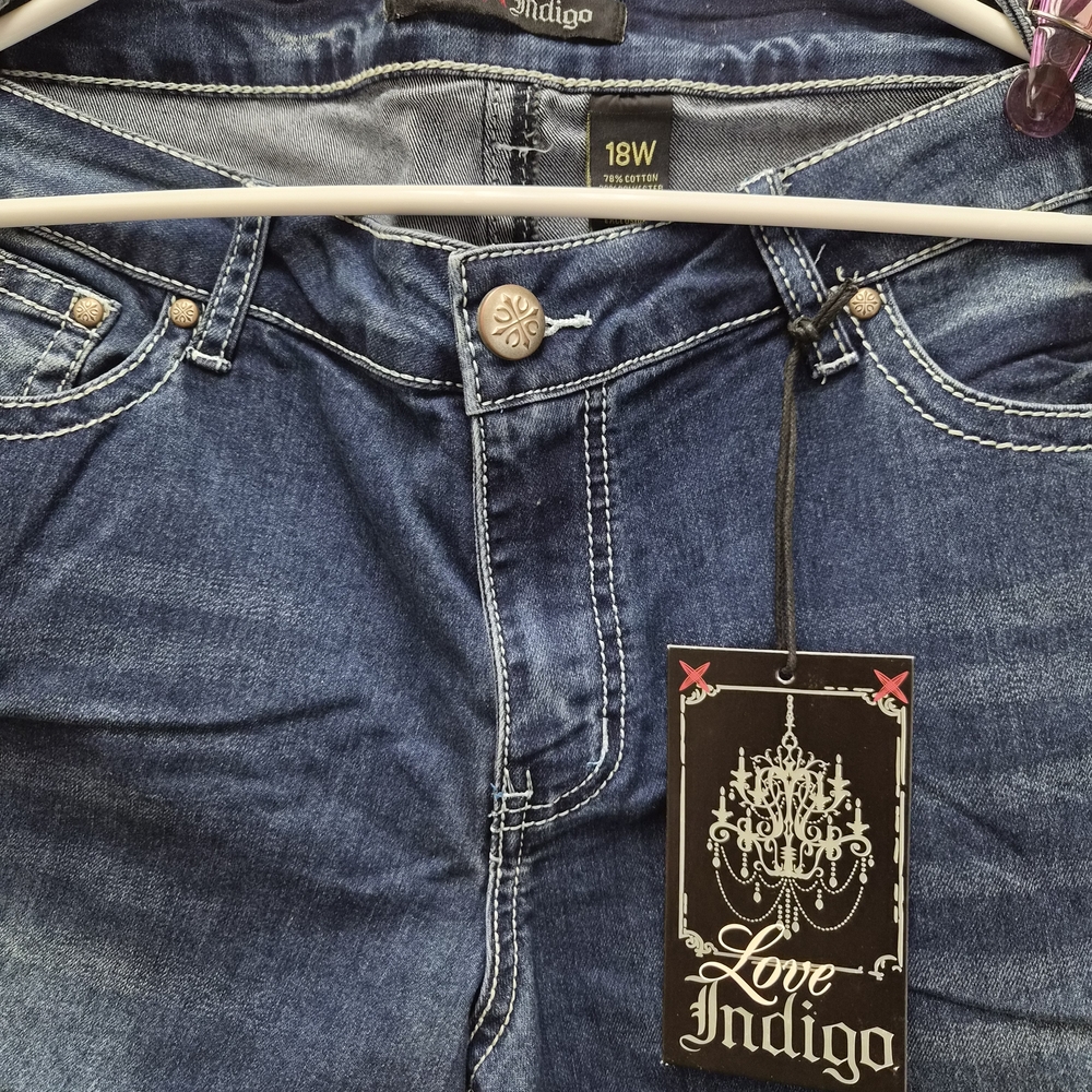 Love Indigo Blue Denim Jeans